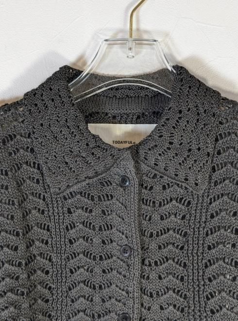 TODAYFUL (トゥデイフル）Lace Knit Shirts 25春夏【12510516