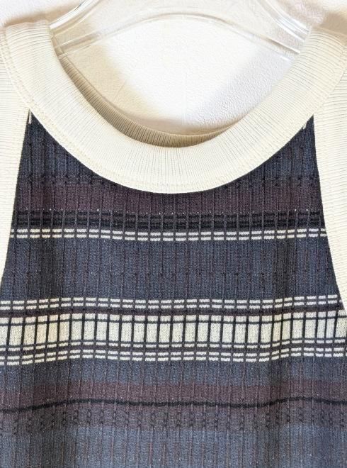 TODAYFUL (トゥデイフル）Jacquard Border Tanktop 25春夏