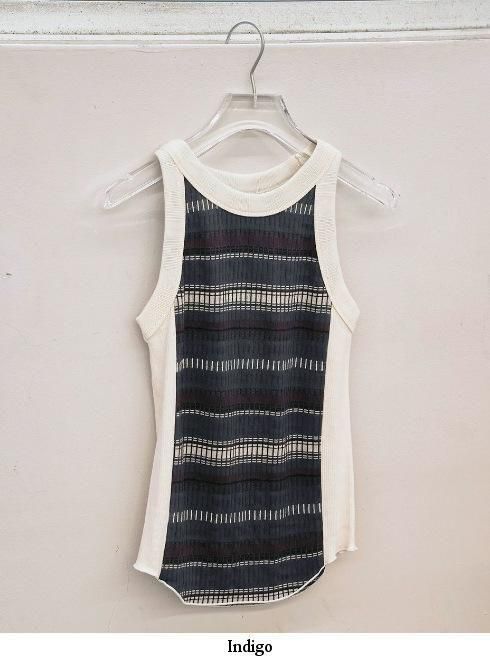 TODAYFUL (トゥデイフル）Jacquard Border Tanktop 25春夏