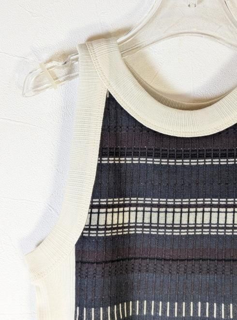 本日限定価格　todayful Jacquard Border Tanktop TODAYFUL (トゥデイフル）Jacquard Border Tanktop 25春夏