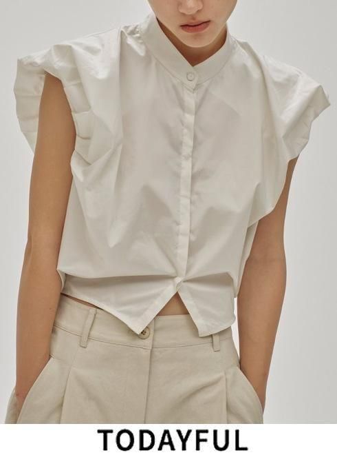 TODAYFUL (ȥǥե<br>Puffshoulder Compact Shirts  25ղͽ12510415ۥġ֥饦 ͽ : 5ܡ