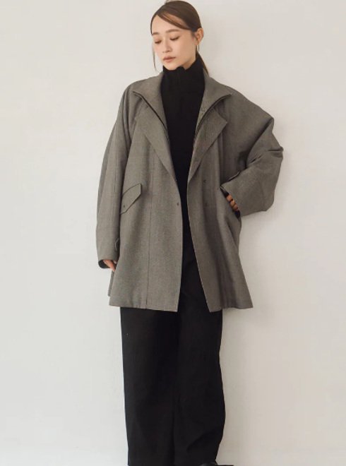 Hella (ヘラ)FRONT LAYERD COAT 24秋冬【h243-35】ウールコート - 通販セレクトショップ HeartySelect |  TODAYFUL.SNIDEL.CELFORD.COCODEAL等正規取扱 大阪枚方くずは