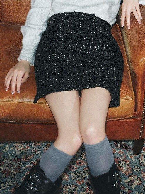 Lily Brown （リリーブラウン)ミニスリットスカショーパン 24