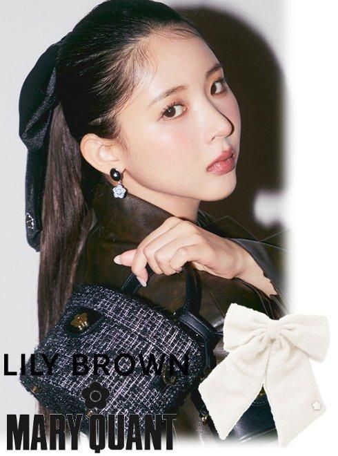 LILY BROWN×MARY QUANT】デイジーモチーフリボンバレッタ（ヘア