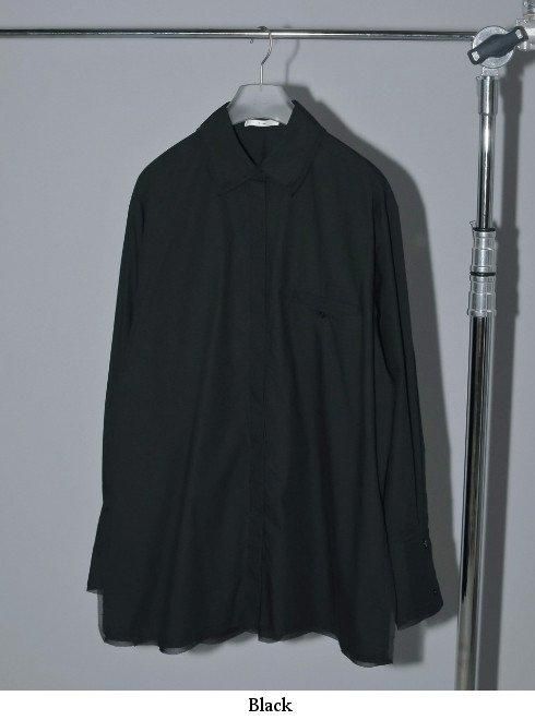 anuke(アンヌーク)Cotton Oversize Shirts☆ 25春夏2【62510415