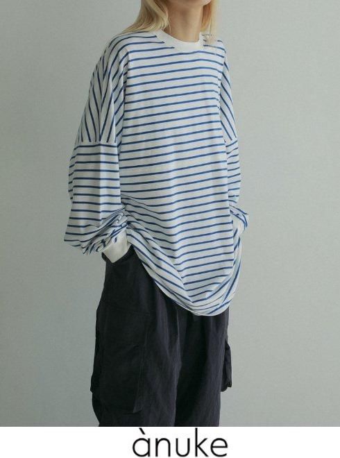 美賀様anuke Print Long T-shirts アンヌーク anuke ANUKE (アンヌーク）Print Long T-shirts 即日発送