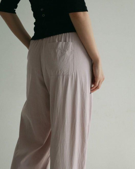 anuke(アンヌーク)Chambray Rough Pants☆ 25春夏予約【62510710