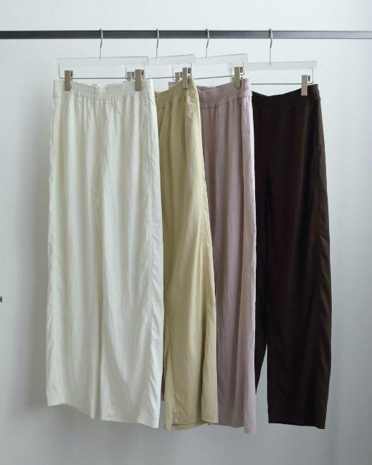 anuke(アンヌーク)Chambray Rough Pants☆ 25春夏予約【62510710