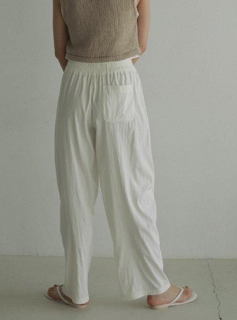 anuke(アンヌーク)Chambray Rough Pants☆ 25春夏予約【62510710