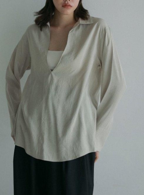 anuke(アンヌーク)Skipper Sheer Shirts☆ 25春夏予約【62510428