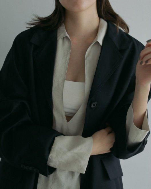 anuke(アンヌーク)Skipper Sheer Shirts☆ 25春夏予約【62510428