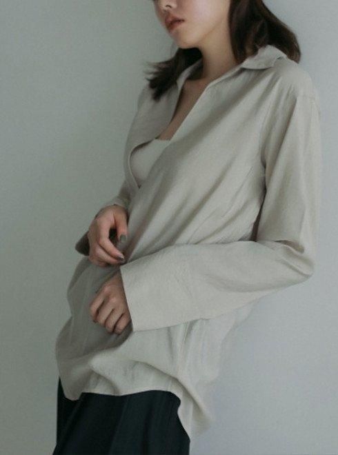 anuke(アンヌーク)Skipper Sheer Shirts☆ 25春夏予約【62510428