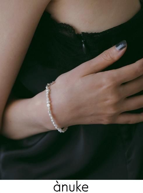 anuke(̡)<br>Mini Pearl Bracelet  26ղͽ62510911ۥ֥쥹åȡ󥯥å ͽ : 1ܡ