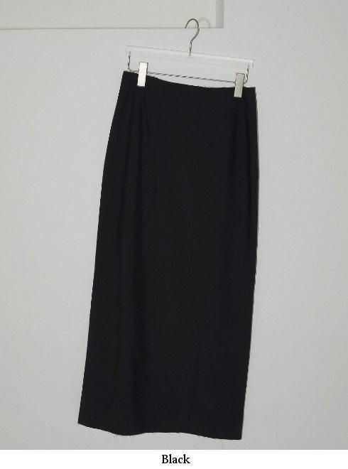 anuke(アンヌーク)Cutoff Pencil Skirt☆ 25春夏予約【62510802 anuke(アンヌーク)Cutoff Pencil Skirt☆ 25春夏予約【62510802