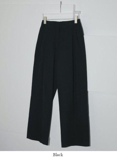 anuke(アンヌーク)Tuck Loose Pants☆ 25春夏【62510721】パンツ