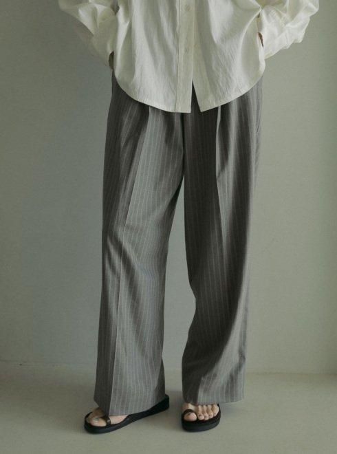 anuke(アンヌーク)Tuck Loose Pants☆ 25春夏【62510721】パンツ
