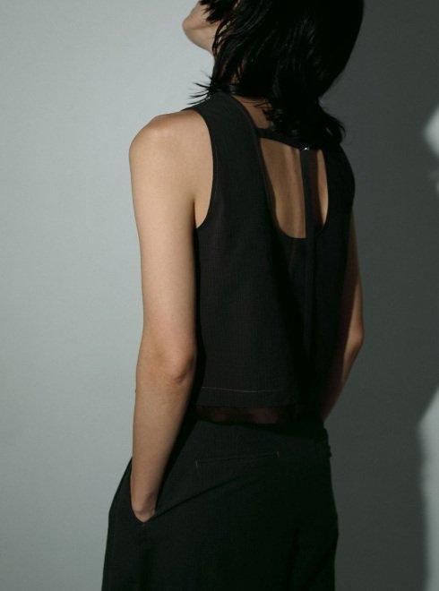 ànuke online store（アンヌーク） / Check Tuck PantsCheck
