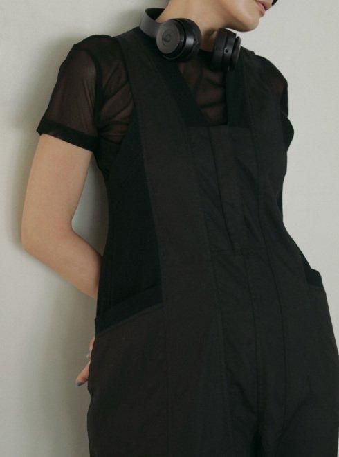 anuke(アンヌーク)Drawstring Vneck Combinaison☆ 25春夏予約