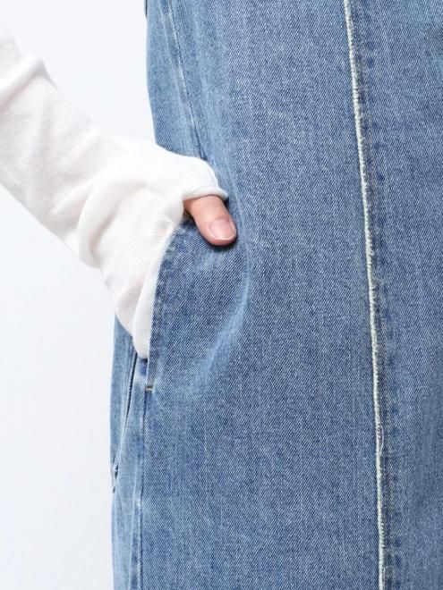 Ungrid (アングリッド)デニムベアワンピース 25春夏【112510310501