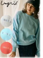 anuke(アンヌーク)Oversize Sweat 25春夏【62420607】スウェット