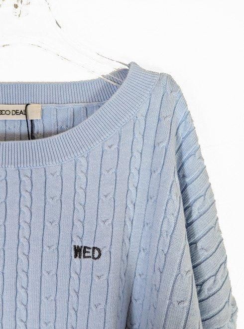 ケーブルweek刺繍ニット｜PETAL ONLINE（ペタルオンライン）