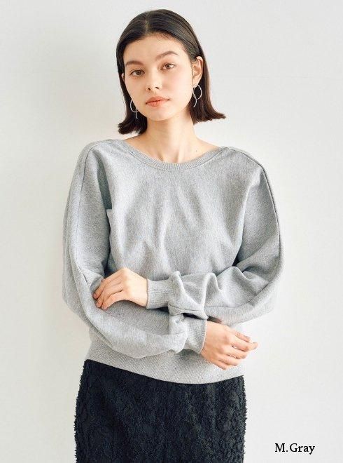 COCODEAL (ココディール）バックカシュクールスウェット 25春夏