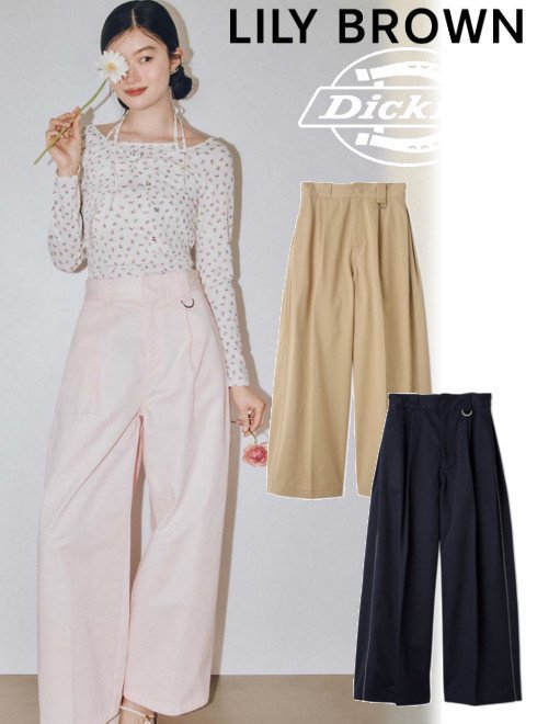 Lily Brown ʥ꡼֥饦)<br>DickiesLILYBROWNۥƥååХѥ  25ղơLWFP251099ۥѥ 