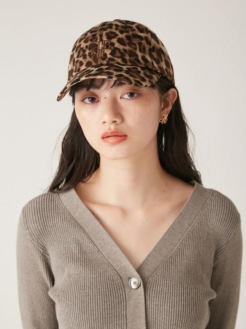 Lily Brown （リリーブラウン)LBロゴ刺繍キャップ 25春夏