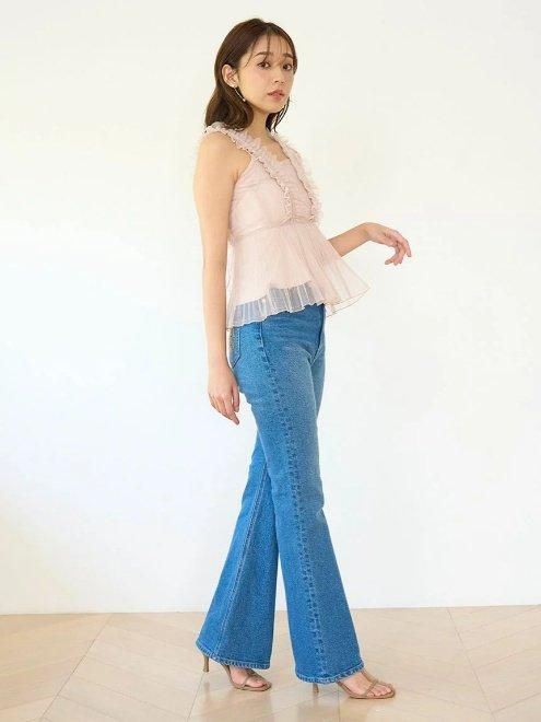 snidel （スナイデル）Sustainaブーツカットデニム 25春夏