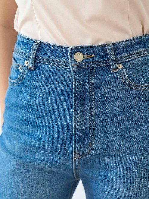 スナイデル SNIDEL Sustainableブーツカットデニム （BLU