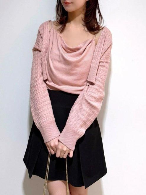snidel （スナイデル）Chacottアシメアンサンブル 25春夏