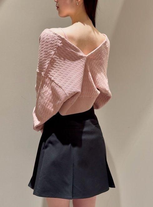 snidel （スナイデル）Chacottアシメアンサンブル 25春夏