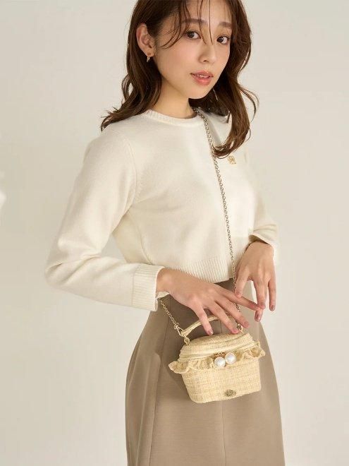 SNIDEL 新作10%OFF スナイデル トップス 25春夏 ファンシー