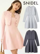 snidel （スナイデル）アメスリワンピース×ボレロカーデセット