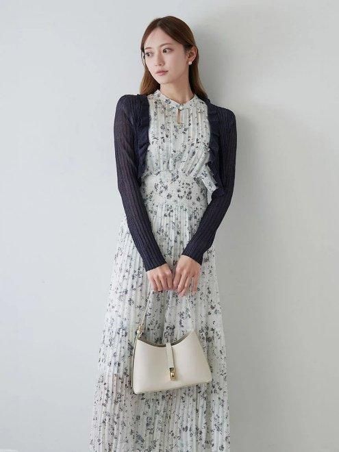snidel （スナイデル）Sustainaフリルワンピース 25春夏