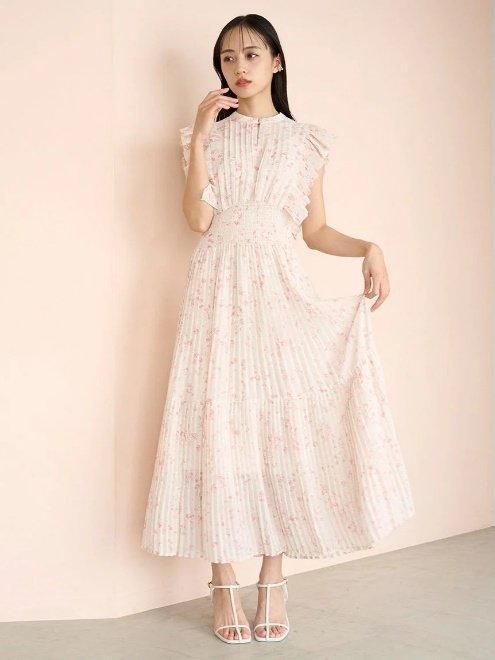 snidel （スナイデル）Sustainaフリルワンピース 25春夏