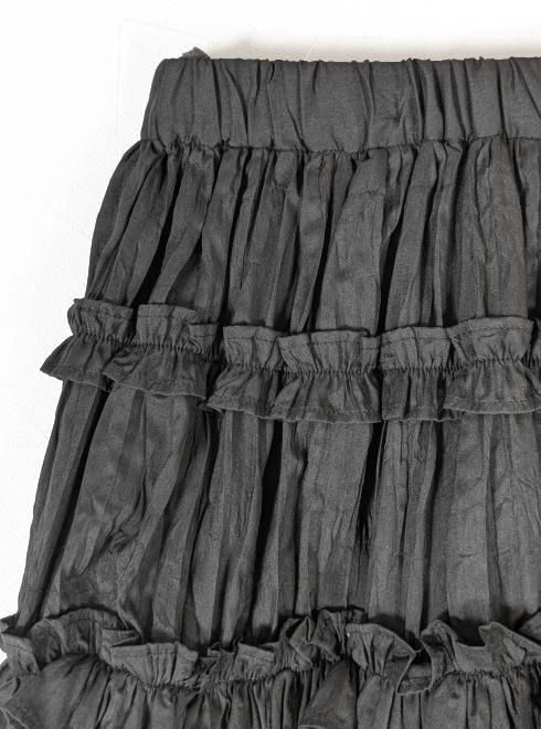 SNIDEL(スナイデル)　フラワーシャーリング　トップス＆ショートパンツ　美品 snidel （スナイデル）ワッシャープリーツフリルスカショーパン