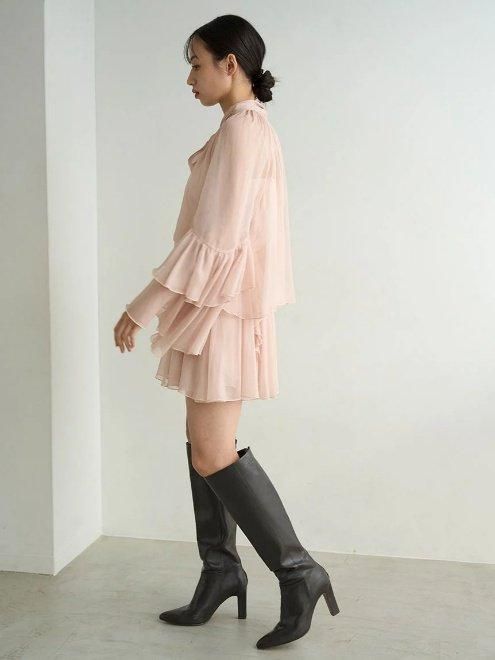 snidel （スナイデル）ラッフルミニセットアップ 25春夏予約