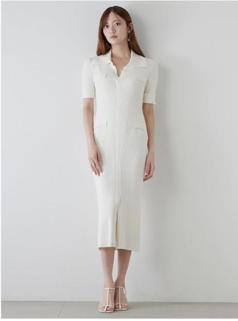 SNIDEL 新作10%OFF スナイデル ワンピース 25春夏 バックリボン