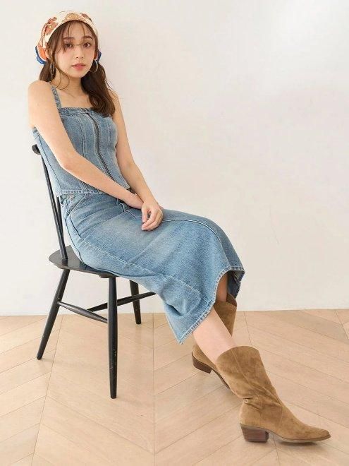 snidel （スナイデル）Levi's別注デニムビスチェ 25春夏