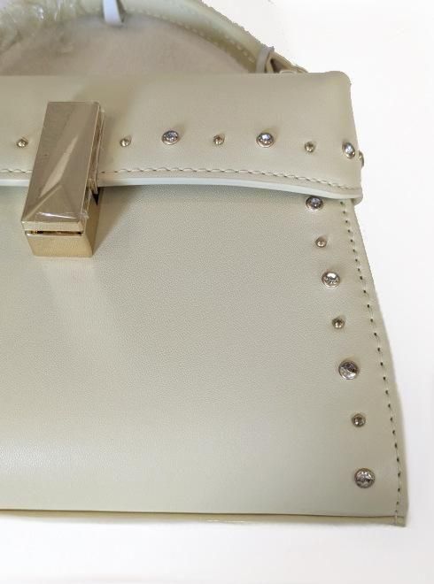 セルフォード CELFORD ビジュースタッズポシェット 黒 美品 匿名発送 新品 セルフォード ビジュースタッズポシェット バッグ ブラック