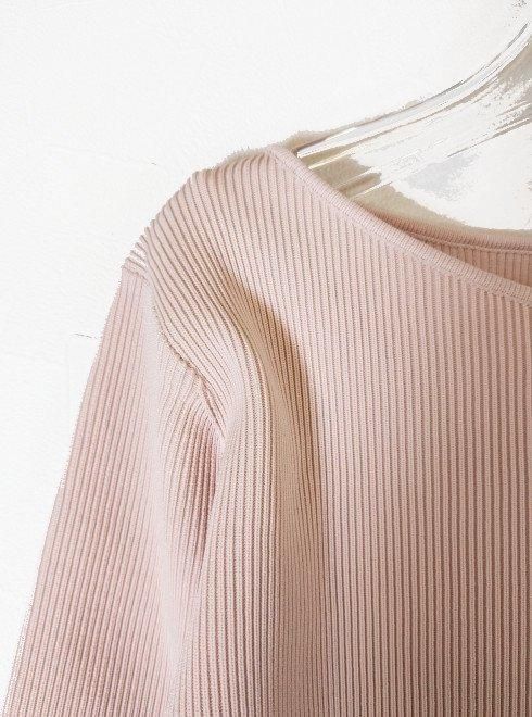 Valentino ヴァレンティノ　リブニット ベルスリーブ Valentino ヴァレンティノリブニット ベルスリーブ