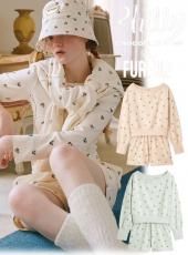 FURFUR （ファーファー)ドットチュールフリルコサージュ