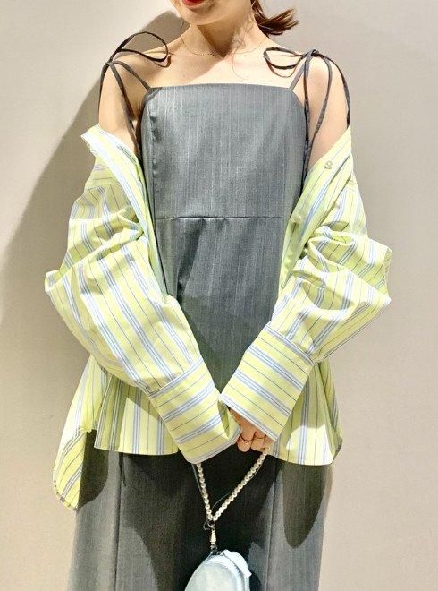 ロゴエンブロイダリー2wayシャツ(シャツ)｜トップス｜FRAY I.D