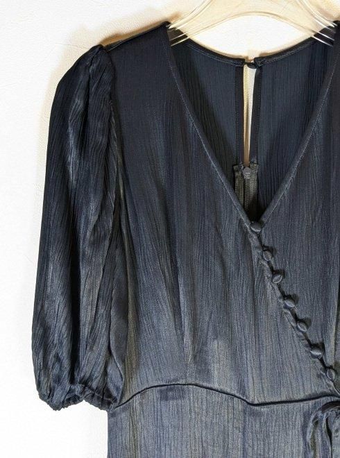 FRAY I.D (フレイアイディー)サテンカシュクールワンピース 25春 FRAY I.D (フレイアイディー)サテンカシュクールワンピース 25春