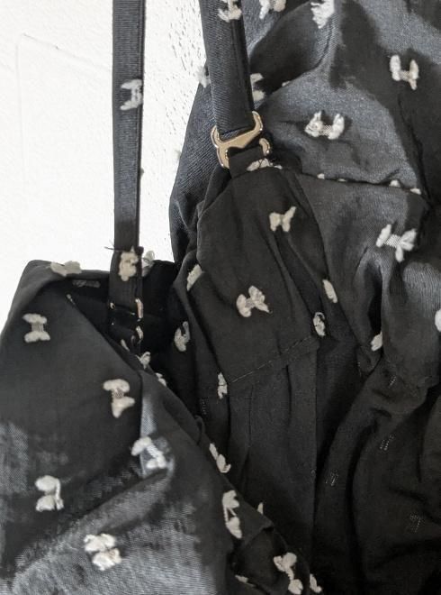 極美品✨フレイアイディー オフショルパフスリーブブラウス 黒 25SS FRAY I.D SALE40%OFF フレイアイディー オフショルパフスリーブ