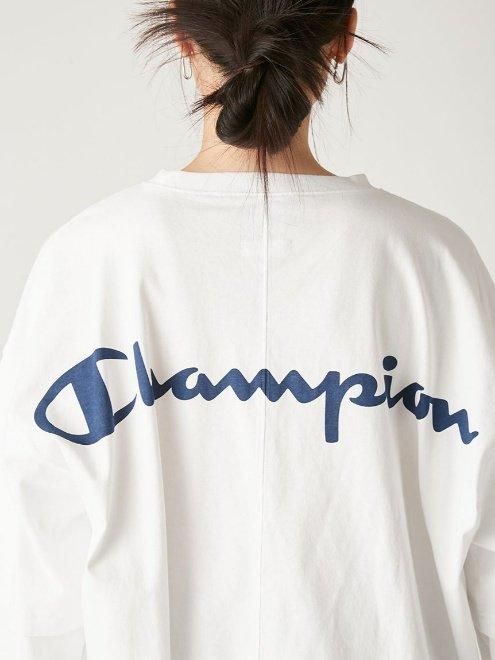 ＼SALE50%OFF+2点購入で10%OFFクーポン有／即日発送/FRAY I.D フレイアイディー 【Champion】レイヤードロンT FWCT251808  25SS 2025春夏 キャンセル返品不可 FRAY I.D (フレイアイディー)【Champion】レイヤードロンT 25春