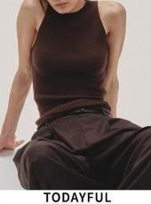 TODAYFUL (トゥデイフル）Jacquard Sheer Tanktop 25春夏