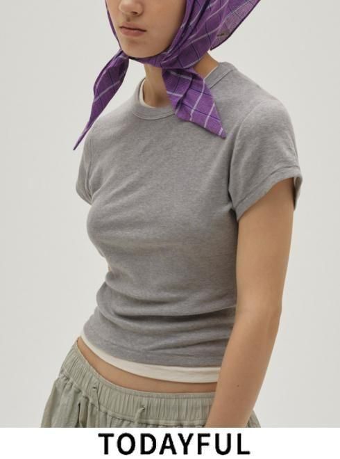 TODAYFUL　Compact Smooth T-shirts Compact Smooth T-shirts（Tシャツ/カットソー）｜TODAYFUL