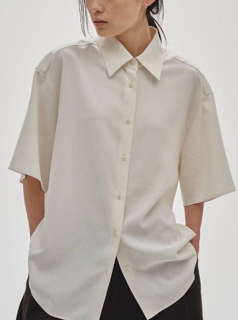 お買い得商店街 TODAYFUL (トゥデイフル）Silk100% 25秋冬 Shirts☆ Halfsleeve トップス